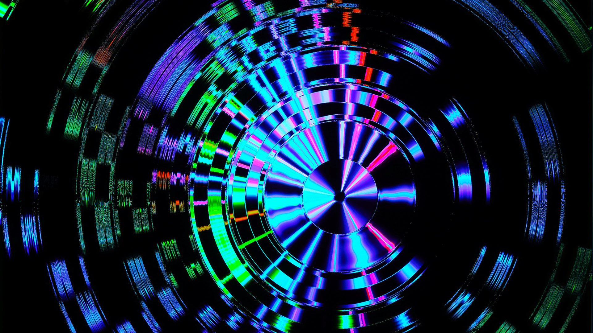 ATSE IMG Digital Futures Coloured Concentric Circles