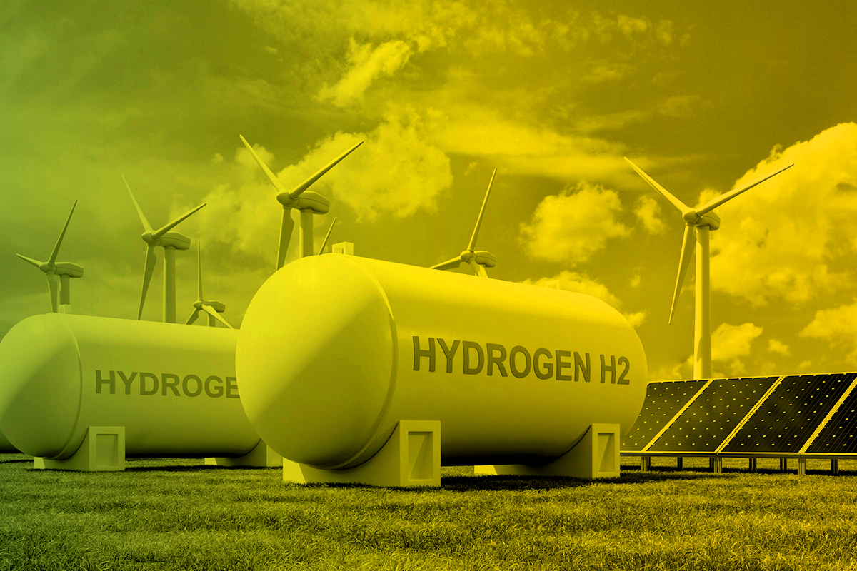 Hydrogen Storage, Wind Farm Solar Panels