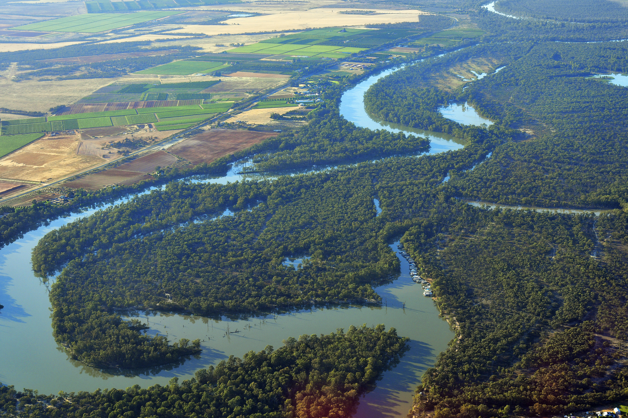 Murray-Darling river landscape